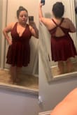 Quick try on opinion. It's stunning. Straps are loose, through the back, will need to alter it. But other than that, it's simply divine. Very sexy and classic. Great quality. - Klarissa L.