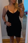 I have wide hips and large breasts. This was a bit bustier on me than I would have liked. - Kristy G.
