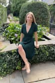 This dress is a perfect wedding guest dress!  Definitely one that I will be wearing more than once. Got so many compliments and paired beautifully with gold accents. - Marisa L.