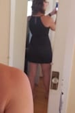 Very pretty dress. It looks amazing on but it was a bit short in the back. I felt like I couldn't bend over or sit down without accidentally showing off a little too much. I returned the dress but definitely would have kept it if it were 2 - 4 inches longer! - Taylor T.