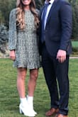 Wore this to a wedding in Vail in September. Was perfect for the weather. Only "tight" part was at the waist. The rest was loose and flowing. - Aubrey B.