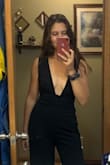 I was nervous about the deep v neckline but it fit perfectly! Can't wait to wear it to the wedding. Just wish it had pockets. - Josephine P.