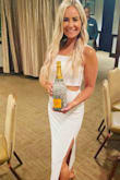 I wore this dress for my rehearsal dinner and it was perfect! Comfortable and flattering! I definitely recommend! - Samantha