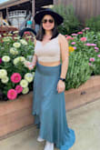 The tank is very soft and comfortable. It looks great with any high-waisted bottoms. I got it in both colors and love it. - Emily C.