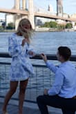Not only did I get proposed to in this dress! Its beautiful and I received so many compliments! It is so comfortable! - Emily D.