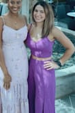 Love this outfit for winery & going out! It was a little long on me even with platform sandals but I am 5'2 so just about everything is long on me. I received so many compliments & even my friend wanted to get the outfit in a different color. Very comfortable & very stylish. No bra needed, just used gel petals. - Toni W.