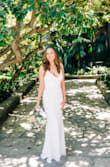 I wore this dress for my courthouse wedding and absolutely loved it! It fit perfectly, no alterations needed! Super comfortable and easy to wear. It looked so much more expensive than it was! - Madeline M.