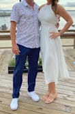 Absolutely PERFECT for my rehearsal dinner. Fit like a glove, I was as excited about wearing this dress as I was about wearing my wedding dress the next day. Perfect!! - Kate C.