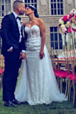 Beautiful dress so classy and delicate.
Got a lot of compliments on my wedding day. - Tatiana O.