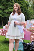 Love this dress I also have it in black! Wore it for my bridal shower this past weekend. - Noel L.