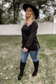 The perfect fall boots! They fit true to size and are super comfortable. The heel is just right. I have my eye on other colors as well. - Holly A.