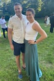 Like others have stated, this skirt has no stretch! I love that it is high waisted and still was long enough for my 5'10" stature! Very flowy! Gets wrinkled very easily. - Amy C.
