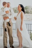 This was my wedding dress! It is fully lined, fits well, and is very comfortable! So many compliments. I wore 2" flip flops with it and the length was just right. - Karen M.