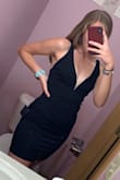 I brought this for homecoming and it is so comfy and cute! So pleased - Miranda G.