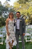Loved the dress! Was a little loose on my stomach area, but fit perfectly on my hips. Used to attend a wedding - Tabitha L.
