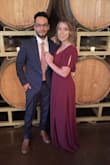 I loved this dress! I had ordered it previously in green and loved that one as well. So comfy and flattering, just too long. Otherwise it was perfect! - Megan T.