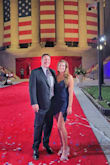This dress fit perfect for the event at our state capital. The material is stretchy so it was easy to move around in. I loved that it was classy and sexy. - Alexandra A.