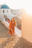 I bought this dress for my honeymoon in Greece and it's perfect! So flowy and comfortable, but so cute! It was slightly big and I probably could have sized down, but it still worked great! - Abbie M.