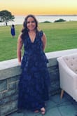 I absolutely loved this dress for a wedding. It was a bit low for my liking, so I did end up sewing the front up about 2 inches to give more coverage. The length was perfect with heels, which I was surprised about seeing as I am on the shorter side. It honestly was the perfect dress for a special occasion! - Vanessa S.