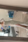 The dress meets my need, still needs to be tailored to fit under arm area and also bust area, but other than that it looks simple and elegant. I used it for my wedding ceremony in church. Sorry for the horizontal photos.. somehow Lulus flips it that way. - Trang T.