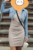 Loved how this felt. The material is stretchy without being see through. I wore it with a cropped jean jacket and I got so many many compliments. I feel like this could also be dressed up for a night out. - Misty L.
