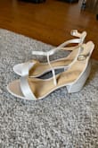 These are the perfect low heels and are comfy too! I have high arches so heels are usually very uncomfortable but these have great support! The color and fabric on these looks very high quality! I am planning on wearing these to my wedding in May! - KAILEY M.