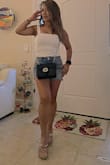 It's a simple look. I love the fit! Very flattering look! - Antonette B.
