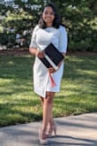 Absolutely loved the dress, comfortable, true to size, elegant look and material is good as well. Wore it for my graduation and everyone loved it. - Sunanda D.