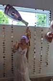 I ordered this dress last minute and it fit perfect. It was a little long with heels on but I didn't care. - Viviana G.