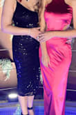 Delivery was fast. A very beautiful dress. Sits on the body well. Recommended. - Elizabeth N.