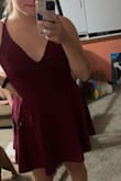 I was so skeptical ordering a dress online. Usually dresses don't fit my body that good and I'm pretty flat chested. So I was so skeptical of this dress but it is the most beautiful fitting dress I have! I love it so much!! - Meghan F.