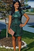 The dress was ordered for my daughter's homecoming and it fit so well. Everyone around spent like minimum $200 on homecoming dresses but my daughters was the best and everyone kept asking where I bought it from. So happy with the purchase and will recommend it all my friends. - Anisha P.