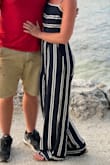 I loveeee two piece sets like this and this was absolutely perfect for a trip to Florida. It was very comfy and casual but super cute! I especially loved that the tie in the back made it easy to adjust for a small chest like mine. Overall, it fit perfectly and was incredibly comfortable - Rachel S.