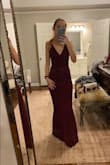It is a great dress if you like this color and a more fitted silhouette. A little big in the bust but could be adjusted using a different bra situation. - Loey H.