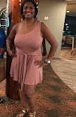 I packed this cute little number for my trip to Aruba. It was perfect for the hot summer weather and dressy enough to wear out to dinner.  I love the color and fit. I was not disappointed. It runs a little large so depending on what you want a more snug or loose fit, order accordingly. - Galen M.