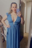 Well I do have large boobs so I knew I was taking a risk with this kind of dress. Luckily it wasn't a conservative wedding. The color is gorgeous and suits all skin colors. It's lightweight, sexy, and a great material. I got so many compliments and felt absolutely gorgeous in this dress. Can't wait for my next wedding to order another dress from Lulus! - Sarah D.