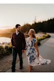 I bought this dress for my engagement pictures. I had to have it hemmed since I'm short, and also had the bust altered to not be as revealing. So happy I bought this dress! - Jessica C.