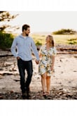 Bought this dress for my engagement pictures and it was perfect. Have also worn it to a wedding and it was so comfortable and cute. Be careful if it's windy though! - Jessica C.