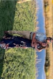 I may have been able to go small but the medium fit great. I wore it with flats and it hit the floor perfectly.  I'm 5'5" and smaller bust and feel the medium fit great. - Becca S.