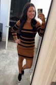 This dress! It's perfect for fall functions of all kinds. It can be dressed up or down! - Allie R.