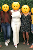 This jumpsuit was beautiful and I knew I wanted to try to wear it since I first saw it. I decided to wear it to my bridal shower. I got a medium and it fit pretty perfect. There are only a couple of things I want to comment about. First, I'm short (5' 3") so I did have to get it hemmed a good couple of inches. The legs were super long. Second thing is I was planning on wearing spandex under the jumpsuit. It ended up that I couldn't do this due to EVERYTHING being able to be seen underneath. I ended going full nude under because I just didnt have anything else to try. If you think you want to try spandex, then just make sure to give yourself time to find the right pair. It is probably out there! But other than those two things I loved it and got a bunch of comments on the outfit. I highly recommend! - Cydney A.