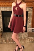 This dress was the perfect style and price for a homecoming dance. - Amy K.