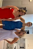 Wanted to wear it to a wedding but it was too tight for the dance floor. Also a little short, the built-in slip barely covers my bits. I probably would have gone up a size. - Leslie N.