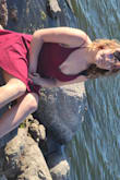 It fit really nice my daughter wore it to homecoming and she loved it as well. Very nice well fitted. - KATHRINE R.