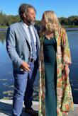 Oh my! Did I feel beautiful in this dress! I wore it to a gorgeous fall wedding in Southern Massachusetts on a September Saturday. The weather was a perfect seventy degrees during the day and moved into a cooler evening and this dress kept me feeling comfortable for the entire event! Because of the thick, stretchy fabric, it really held me in in all the right places and spaces and I felt super beautiful. I usually order a Medium, but based on previous reviews I ordered the Small and it fit perfectly. I was comfortable and received many many compliments on it. I paired the 'Moments of Bliss' dress with a sort of silky jacket/shrug from another company, to keep me comfortable as the night chill came in, and it was a PERFECT combination. I know I'll wear this dress again and again. - Kathryn G.