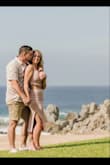 Absolutely love this set! So comfortable and can easily be dressed up or down. Wore it fit engagement pictures in Mexico where it was very hot.. towards the end I started to sweat through it, not forgiving in that aspect! Only downside, it's dry clean/hand wash only. I bought it in the beige, size small, and it also fit, just a little bit tighter in my waist. I Was able to go without a bra and just wore petals, worked perfect. - Tarah K.