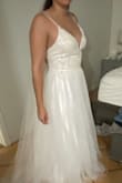 Love the dress the straps I have to get fixed as they are a bit loose but other than that this is the dress I am wearing to my wedding! - Francys R.