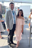 I just recently had a baby and had a wedding to go to and could not find ANYTHING that fit me. I bought this dress pre-baby and was so happy to find that 1. it actually fit me 2. I didn't look pudgy in it. I love this dress. it's so flattering and comfortable. - Sara W.