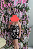 I was a little worried about how this would fit but it fit perfectly! I'm short but I still thought it was a good length. It does show some cleavage if you have a bigger chest but I just wore it with a black bra and it's not too noticeable. - Kaitlin W.