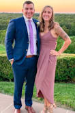 Perfect length and beautiful color. Loved the dress a lot! - Leah L.